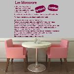 Exemple de stickers muraux: Recette Macarons (Thumb)
